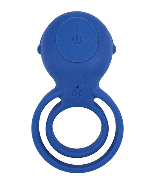 Thumbnail for Cockpower Ultimate Vibrating Cock Ring - Blue