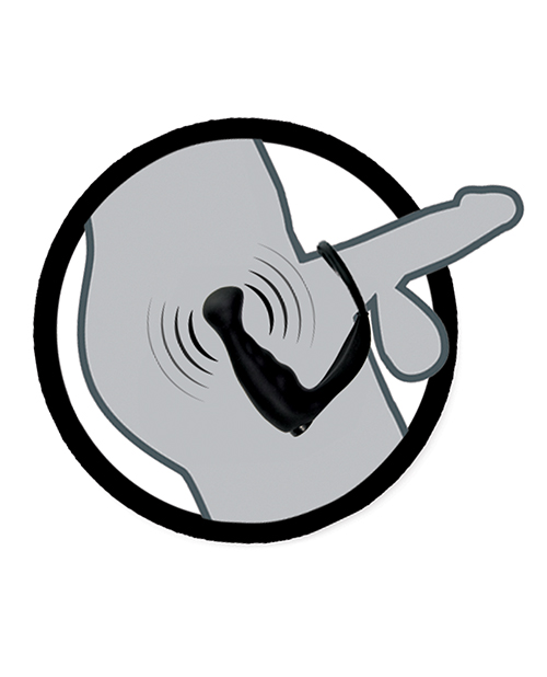 Thumbnail for Magic Slimfit Anal Plug w/Remote Control - Black