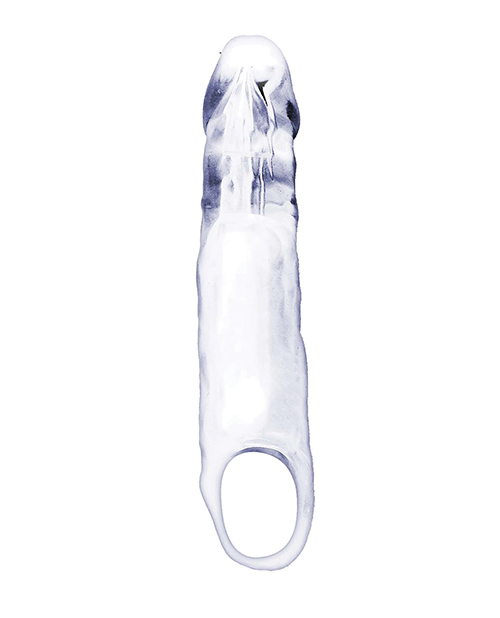 Thumbnail for Magic 6.5&quot; Penis Extender &amp; Ball Strap - Clear