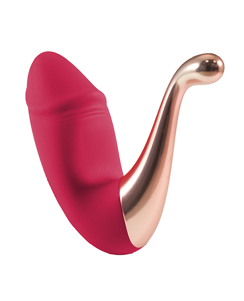 Thumbnail for The Beat Double Pleasure G-Spot Vibrator - Red