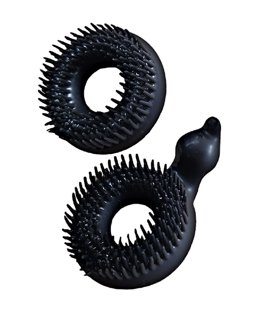 Thumbnail for Enhancer Dual Love Rings - Black