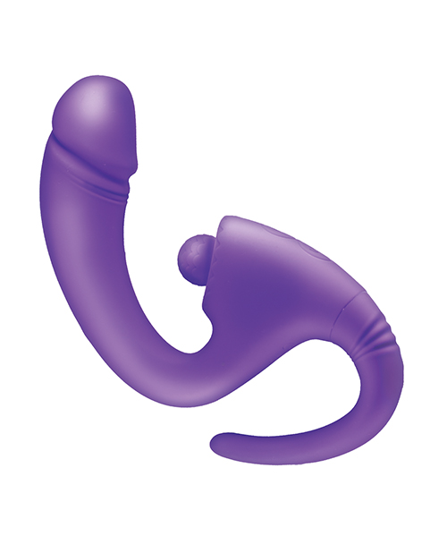 Thumbnail for The Beat Dual Pleasure G-Spot Vibrator - Purple
