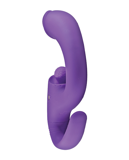 Thumbnail for The Beat Dual Pleasure G-Spot Vibrator - Purple