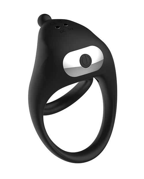 Thumbnail for Cockpower Remote Control Pleasure Ring - Black