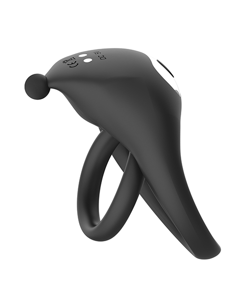 Thumbnail for Cockpower Remote Control Pleasure Ring - Black