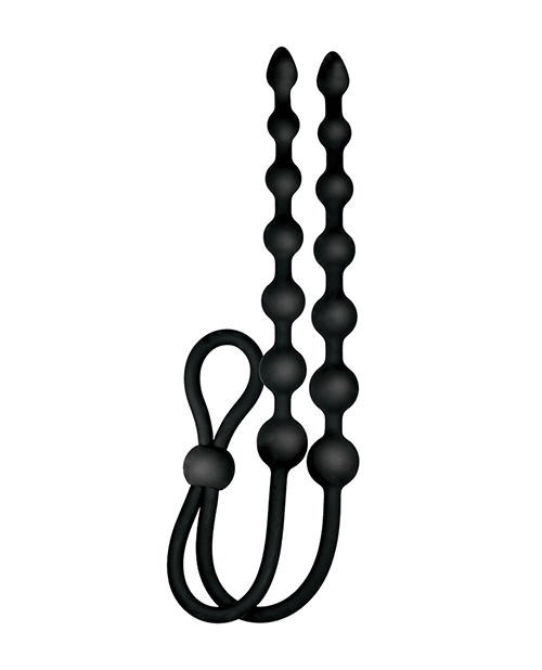 Thumbnail for Ass-sation Dual-Ended Anal Beads - Black