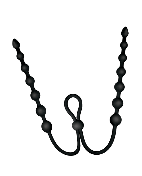 Thumbnail for Ass-sation Dual-Ended Anal Beads - Black