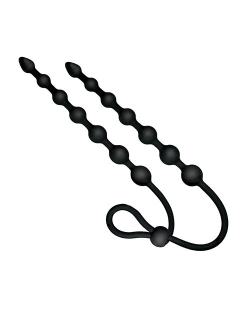 Thumbnail for Ass-sation Dual-Ended Anal Beads - Black