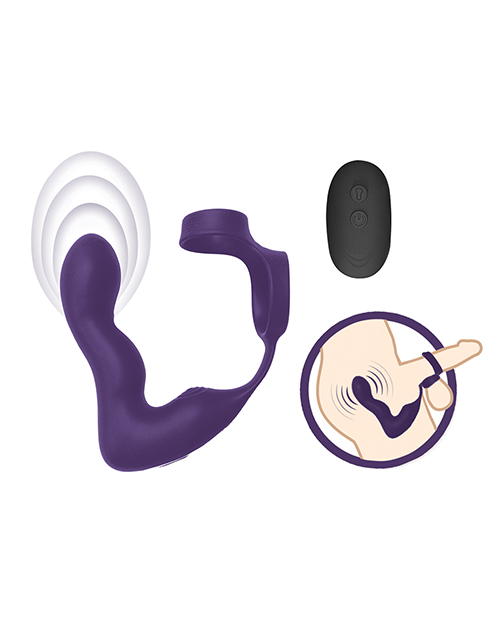 Thumbnail for The Royale Inflatable P-Spot Vibe - Purple
