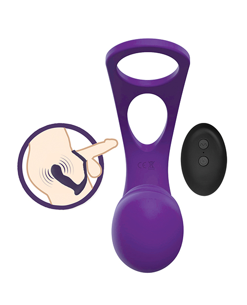 Thumbnail for The Royale P-Spot Massager - Purple