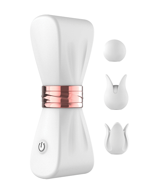 Thumbnail for Gold Glam Tri-Tip Vibe - White