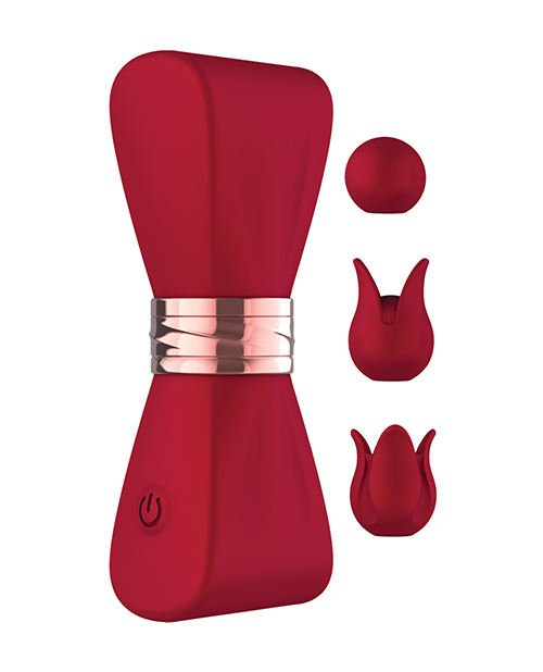Thumbnail for Gold Glam Tri-Tip Vibe - Red