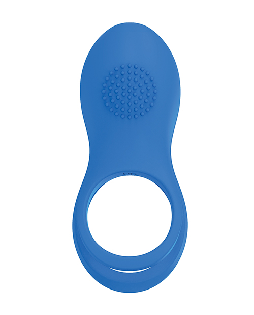 Thumbnail for Gold Glam Cock Ring - Blue