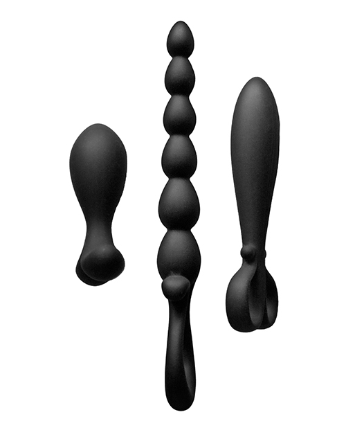 Thumbnail for Nasstoys Trio Deluxe Anal Exploration Kit - Black