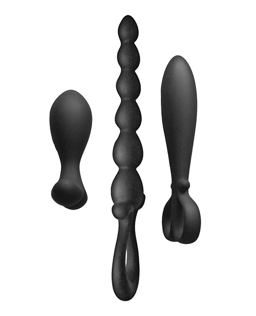Thumbnail for Nasstoys Trio Deluxe Anal Exploration Kit - Black