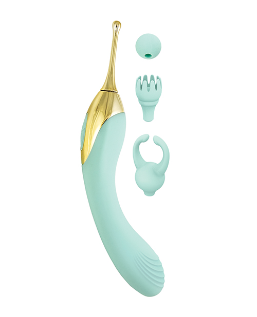 Thumbnail for Nasstoys Gold Glam Tri-Tip Vibe - Aqua