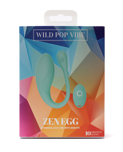 Thumbnail for Wild Pop Vibe Zen Egg w/Remote - Aqua