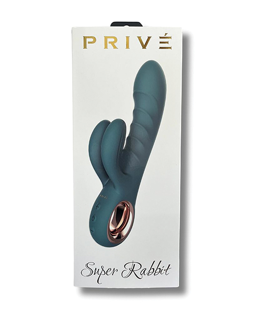 Thumbnail for PRIVE Super Rabbit Vibrator - Teal
