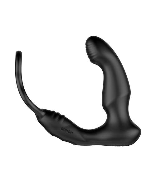 Thumbnail for Nexus Simul8 Wave Dual Cock Ring Prostate Massage - Black