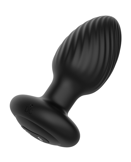 Thumbnail for Nexus Tornado Rotating & Vibrating Large Butt Plug w/Remote - Black