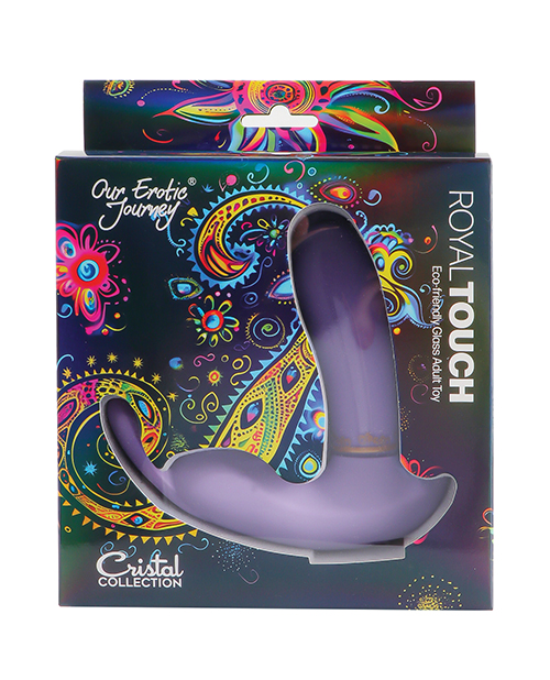 Thumbnail for Cristal Royal Touch Glass and Silicone Vibrator