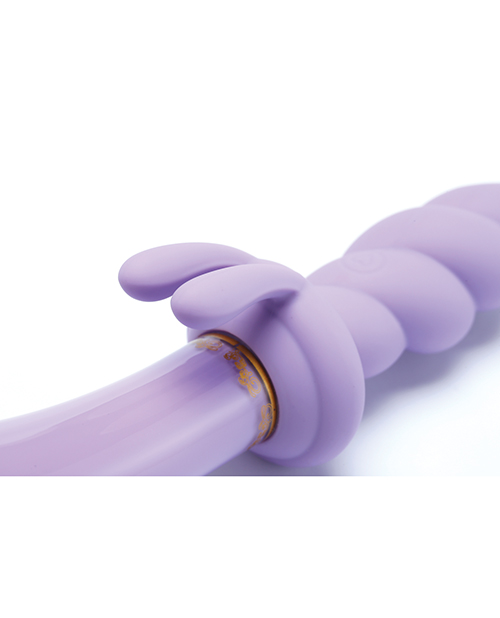 Thumbnail for Cristal Jade Twist Glass Rabbit