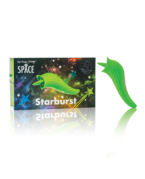 Thumbnail for Space Starburst Clitoral Licking Vibe - Neon Green