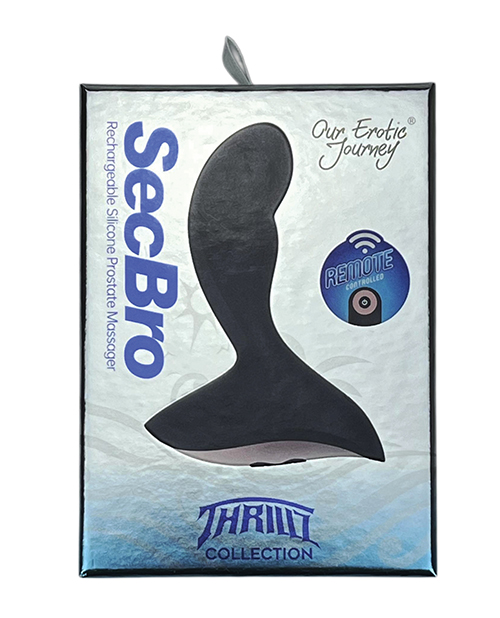 Thumbnail for Thrillz Sec Bro Silicone Prostate Massager w/Remote