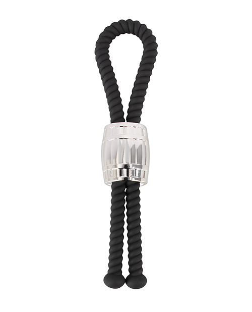 Thumbnail for Rebel Heavy Rope Cock Lasso - Black