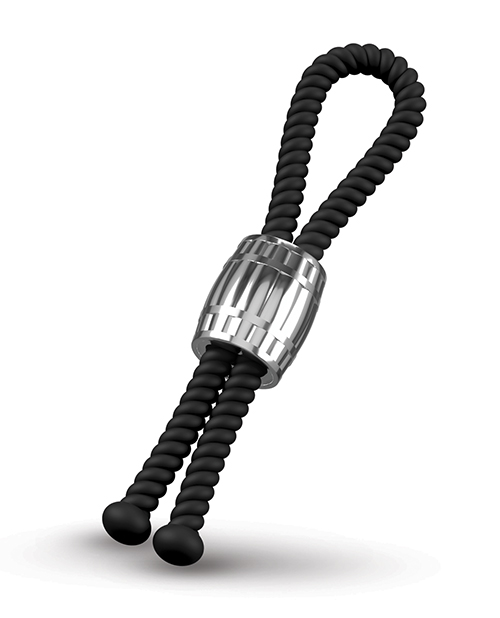 Thumbnail for Rebel Heavy Rope Cock Lasso - Black
