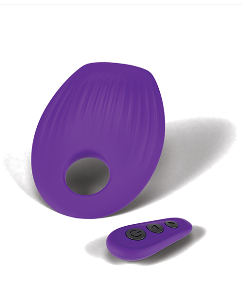 Thumbnail for Couples Choice Grinding Cushion w/Cock Ring - Purple
