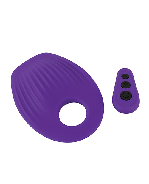 Thumbnail for Couples Choice Grinding Cushion w/Cock Ring - Purple