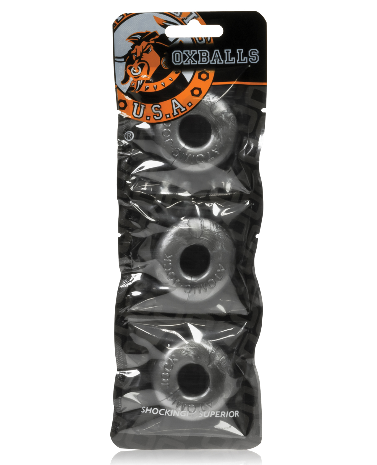Thumbnail for Oxballs Ringer Donut 1 - Steel Pack of 3