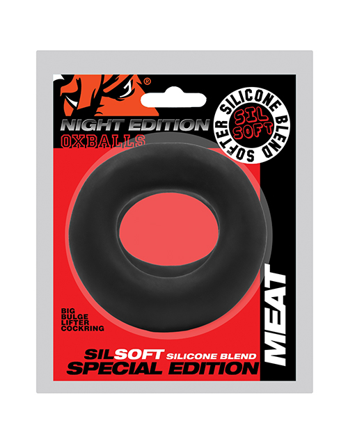 Thumbnail for Oxballs Meat Big Bulge Lifter Cock Ring - Special Edition Night