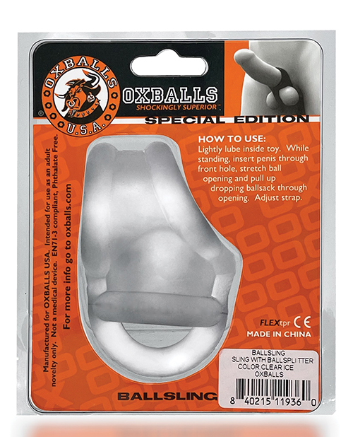 Thumbnail for Oxballs Ballsling Ball Split Sling - Clear Ice