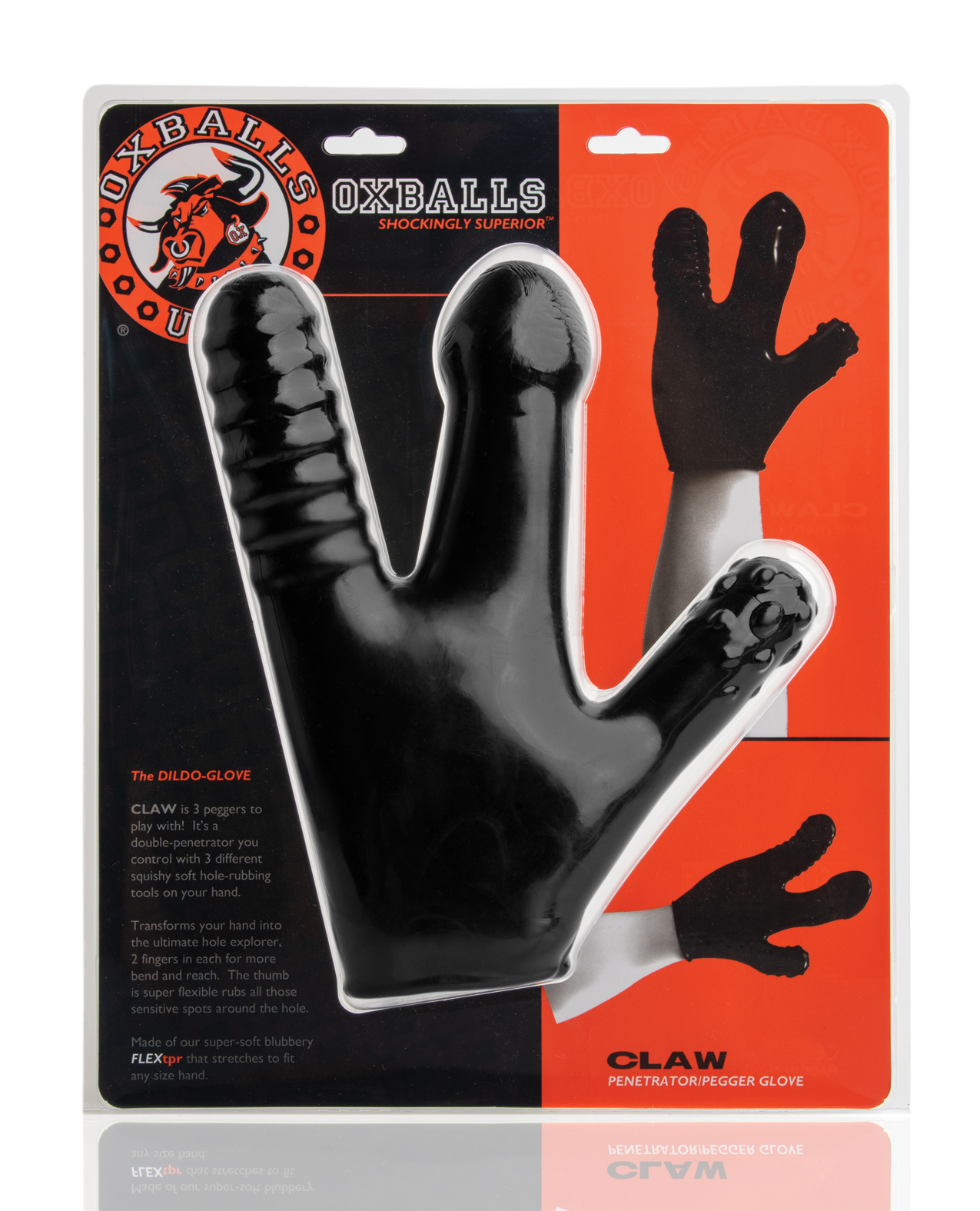 Thumbnail for Oxballs Claw Glove - Black