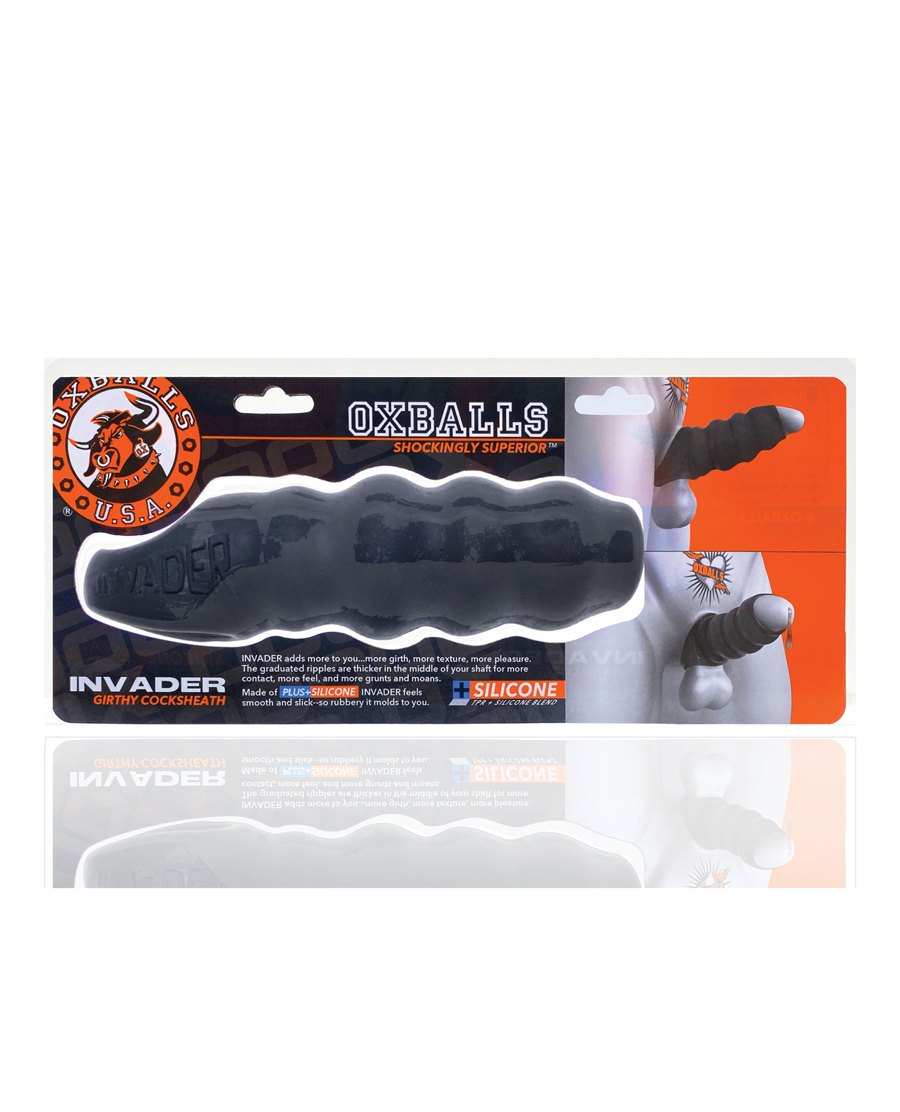 Thumbnail for Oxballs Invader Cocksheath - Black