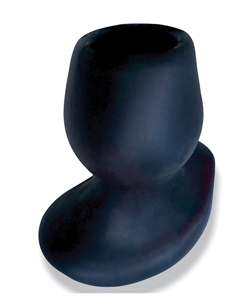 Thumbnail for Oxballs Morphhole 2 Gaper Plug Large - Black Ice
