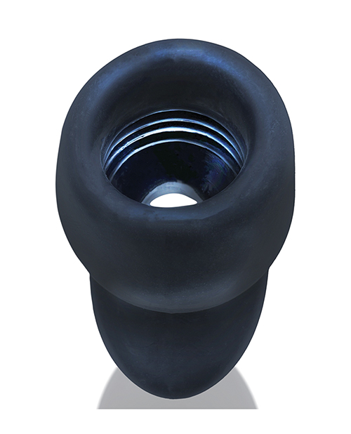 Thumbnail for Oxballs Morphhole 2 Gaper Plug Large - Black Ice