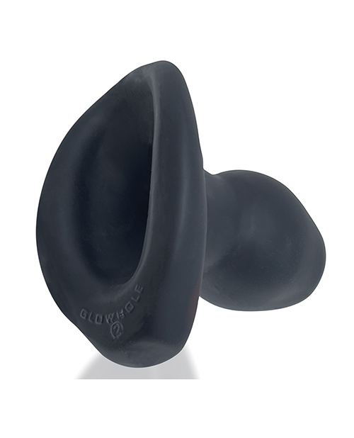 Thumbnail for Oxballs Morphhole 2 Gaper Plug Large - Black Ice
