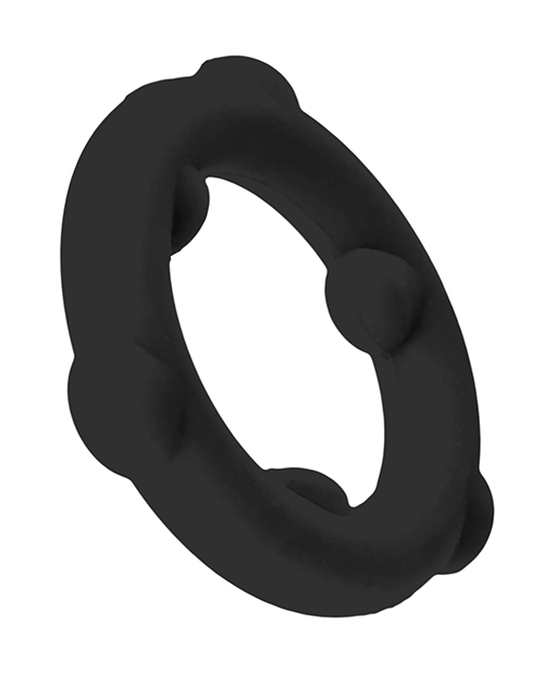 Thumbnail for Oxballs Spinner Single Silicone Ring - Black