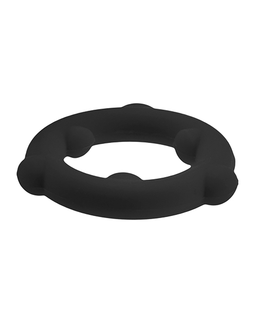 Thumbnail for Oxballs Spinner Single Silicone Ring - Black