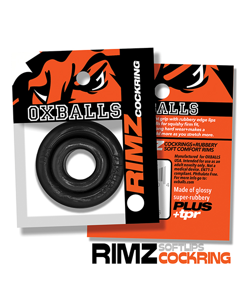 Thumbnail for Oxballs Rimz Single Ring - Black