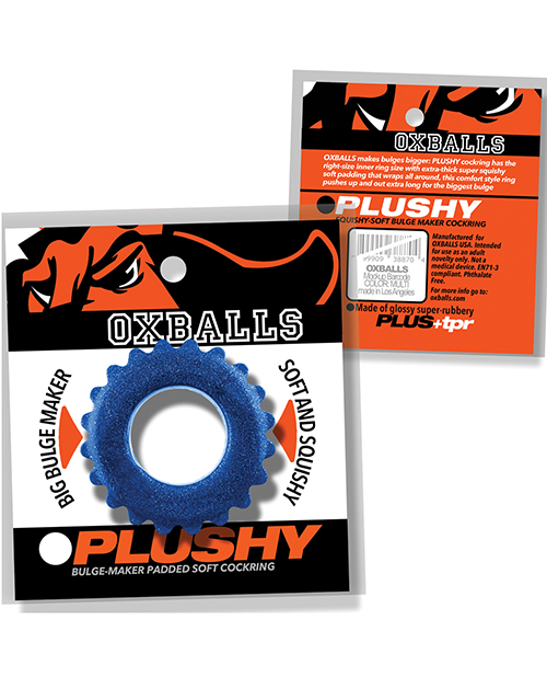 Thumbnail for Oxballs Plushy Single Ring - Blue Fire