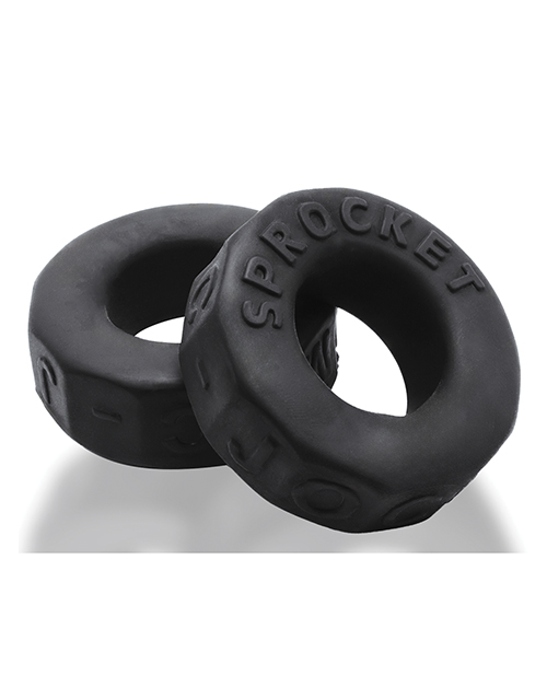 Thumbnail for Oxballs Sprocket Comfort No-Roll Cock Ring - Special Edition Night