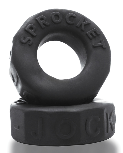Thumbnail for Oxballs Sprocket Comfort No-Roll Cock Ring - Special Edition Night