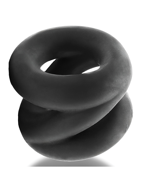 Thumbnail for Oxballs Z-Balls Zig Zag Cock Ring &amp; Ball Stretcher - Special Edition Night