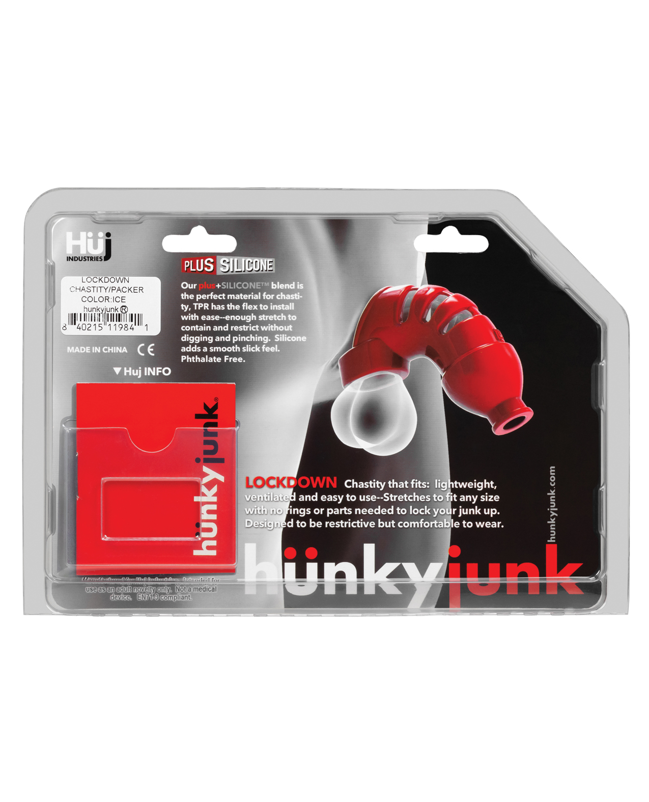 Thumbnail for Hunky Junk Lockdown Chastity - Ice