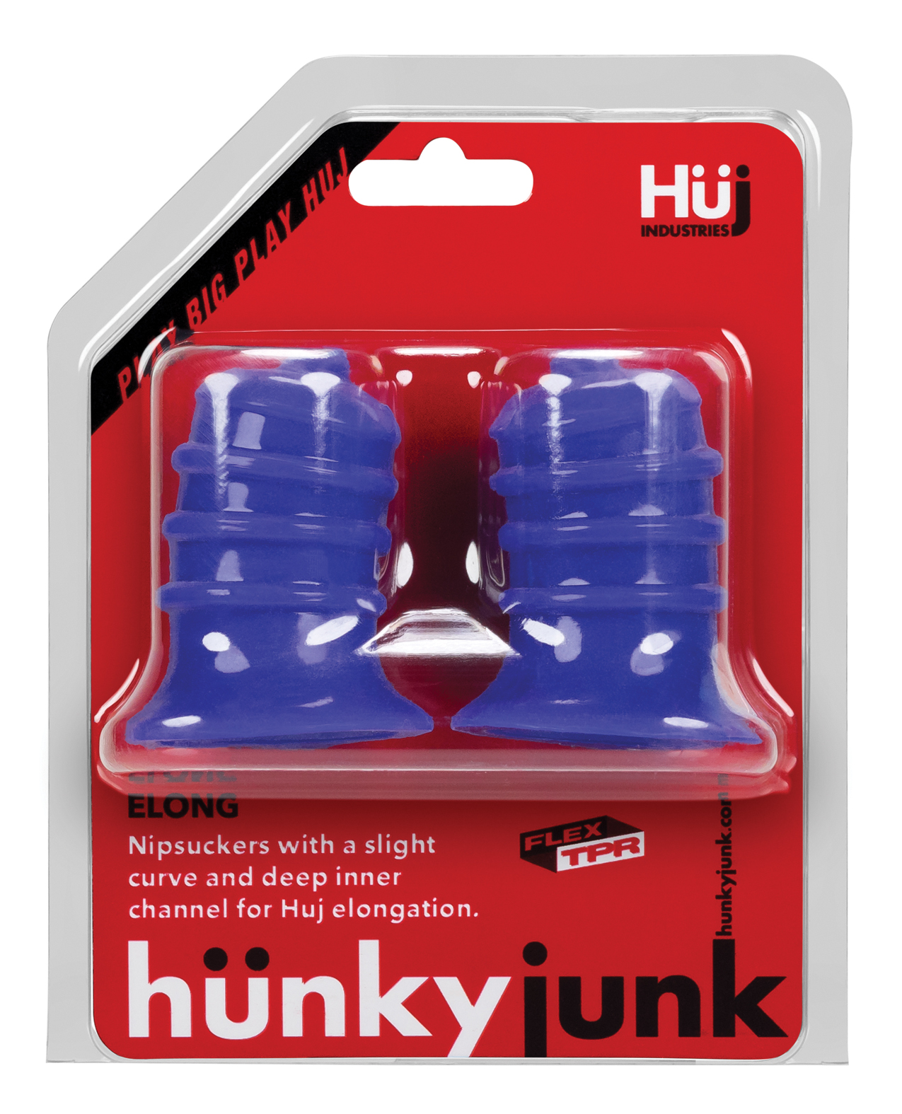 Thumbnail for Hunky Junk Elong Nipsuckers - Cobalt