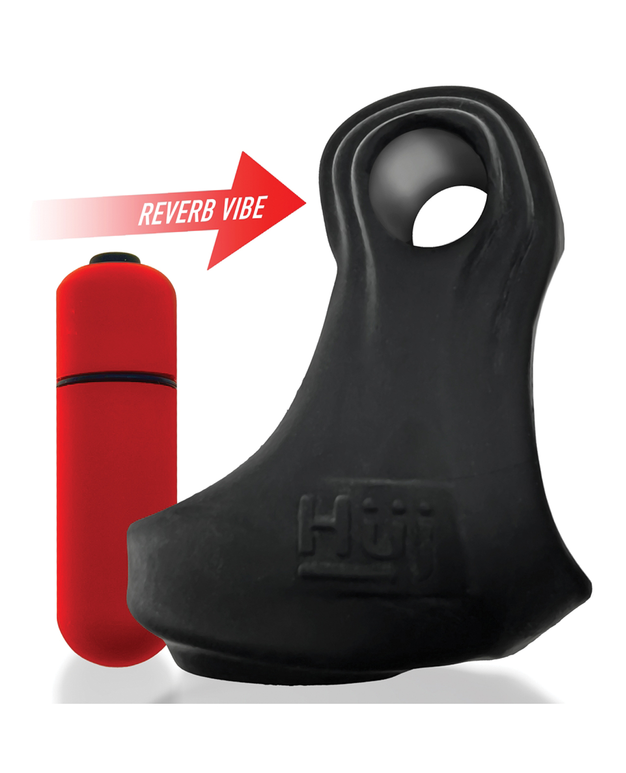 Thumbnail for Hunky Junk Revsling Sling w/Vibe - Tar Ice w/Red Vibe